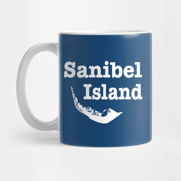 Sanibel Island Outline by Trent Tides